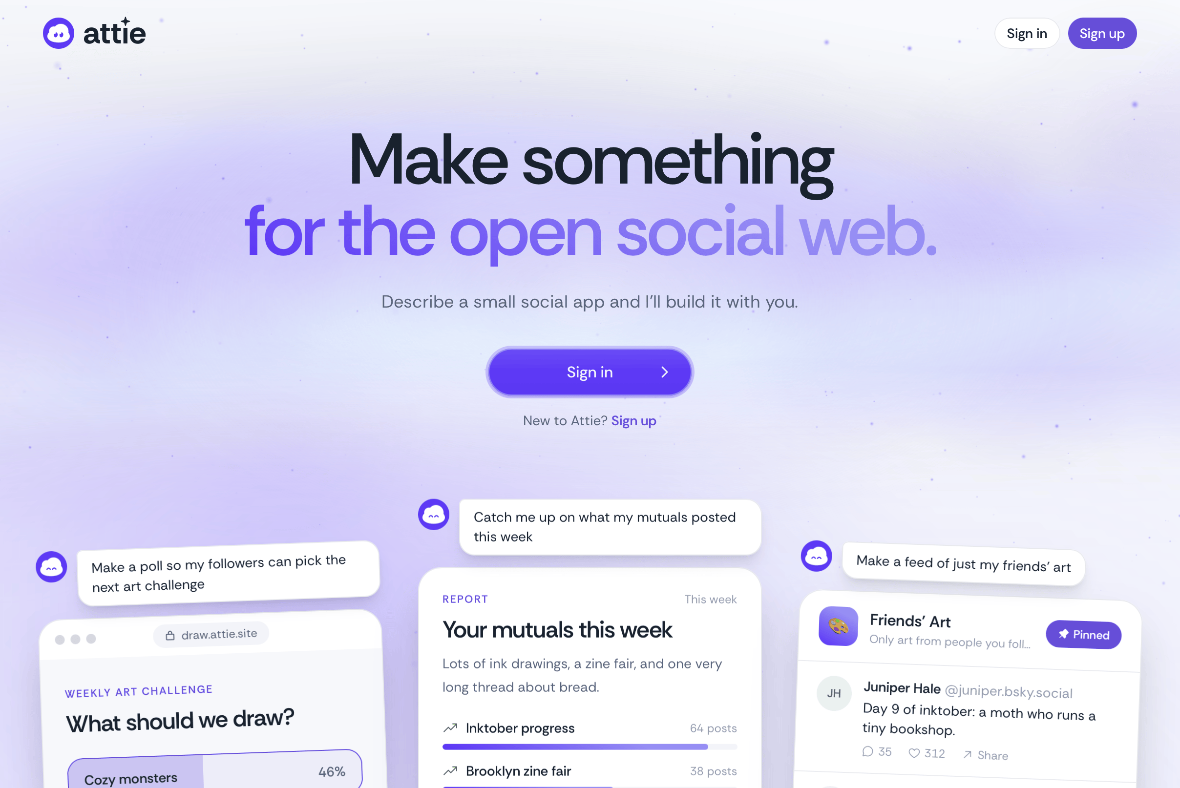 Bluesky's Attie AI tool lets you create social apps