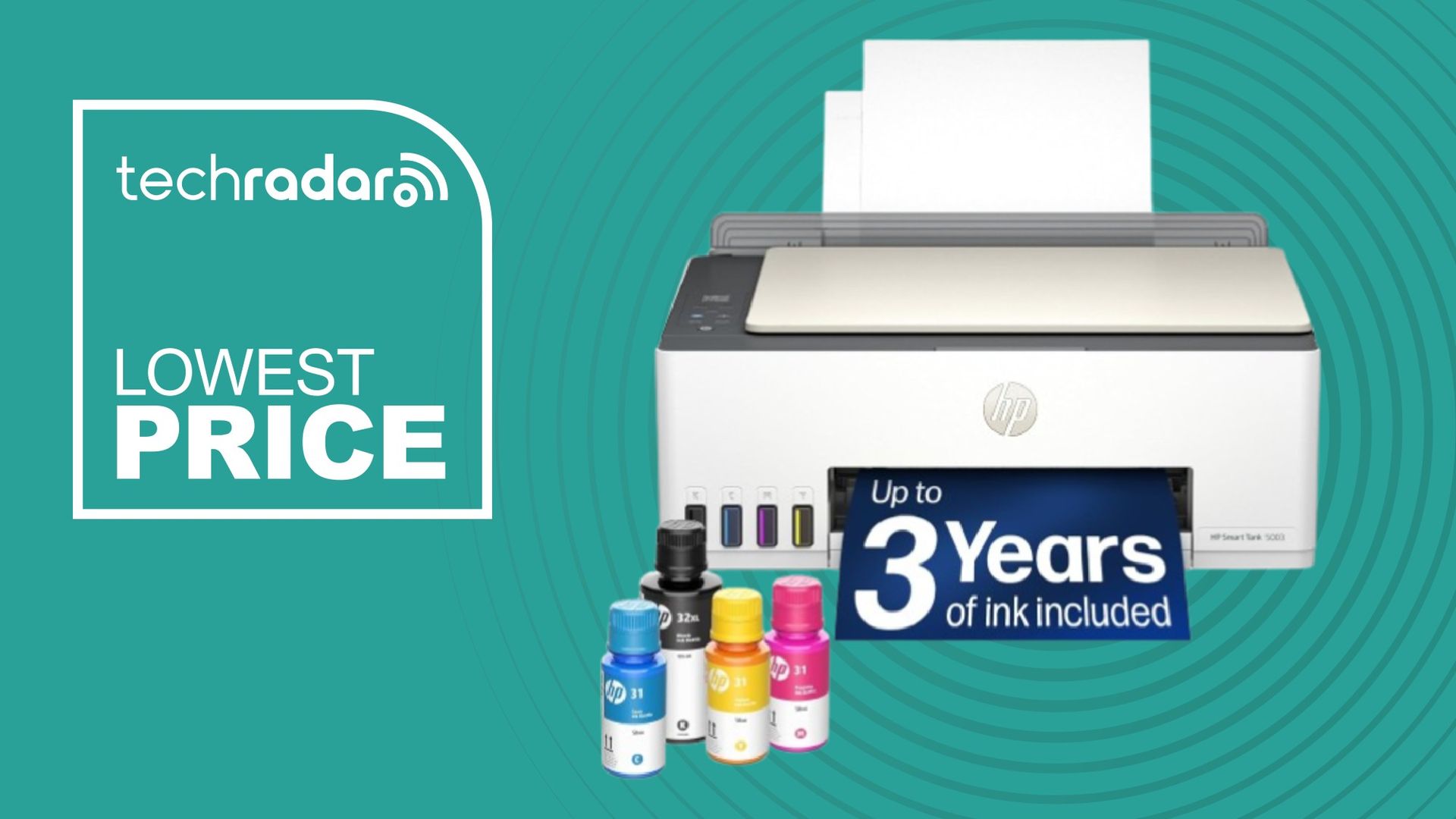 HP Smart Tank 5003 printer hits record low price on Amazon