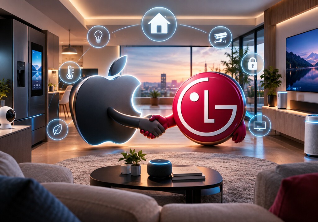 Apple partners with LG for new smart home products