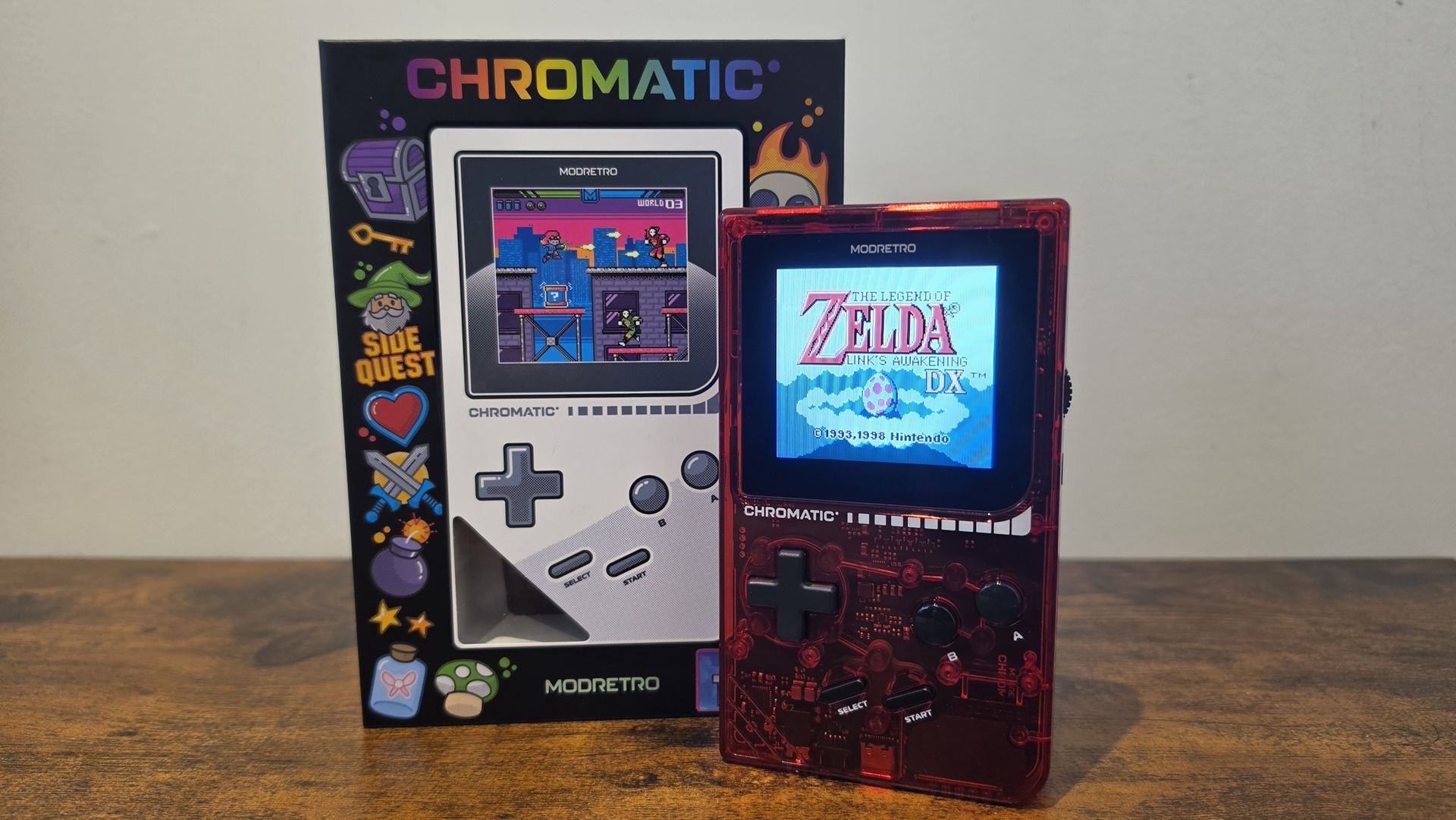 ModRetro Chromatic Transparent: nueva forma de jugar Game Boy