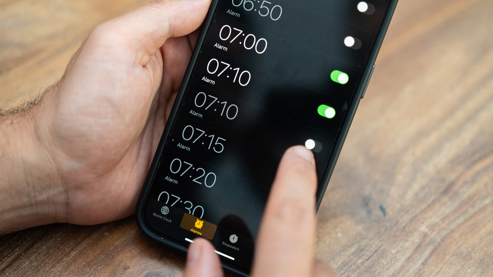 Curiosidades de la app Reloj del iPhone