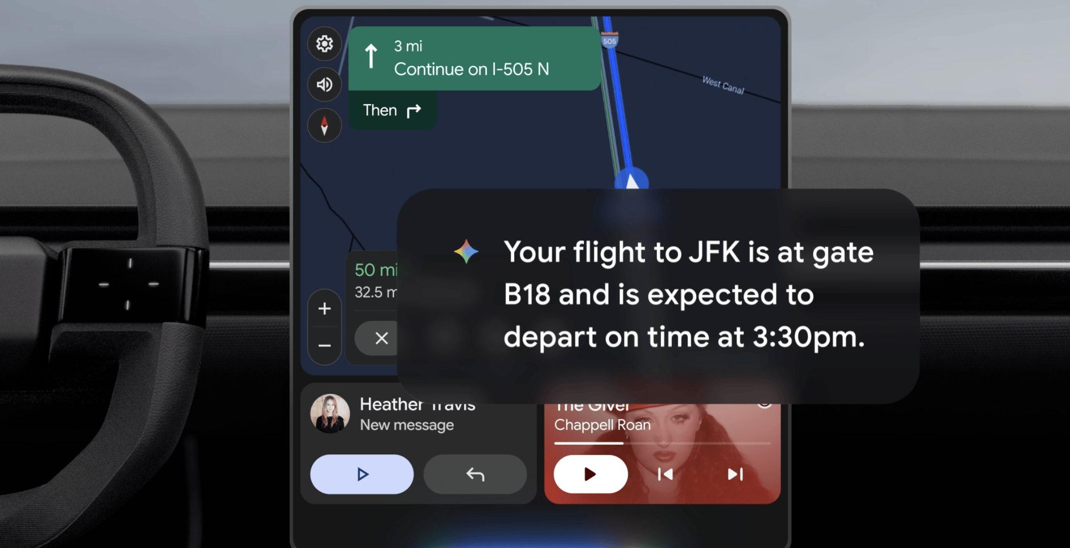 Google's personalized Gemini AI is coming to your car