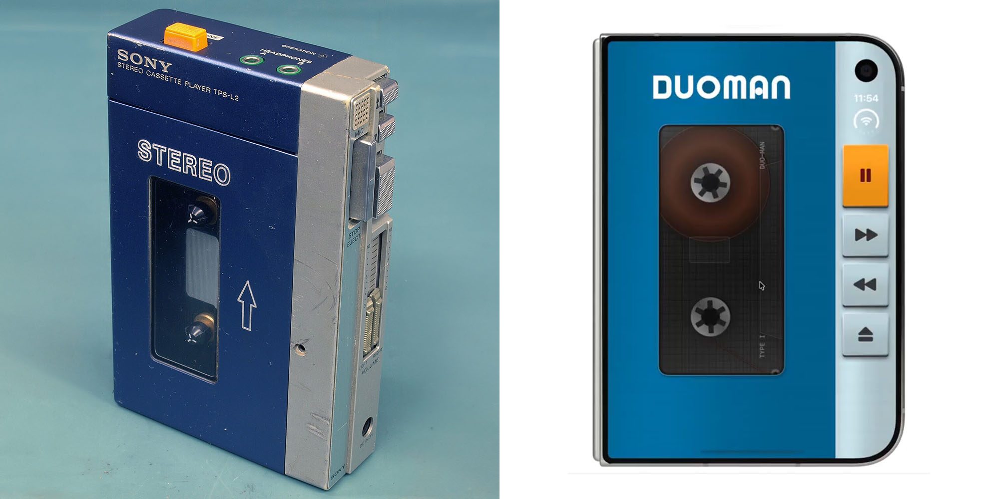 Duo-Man Turns Your iPhone Duo into an 80s Walkman
