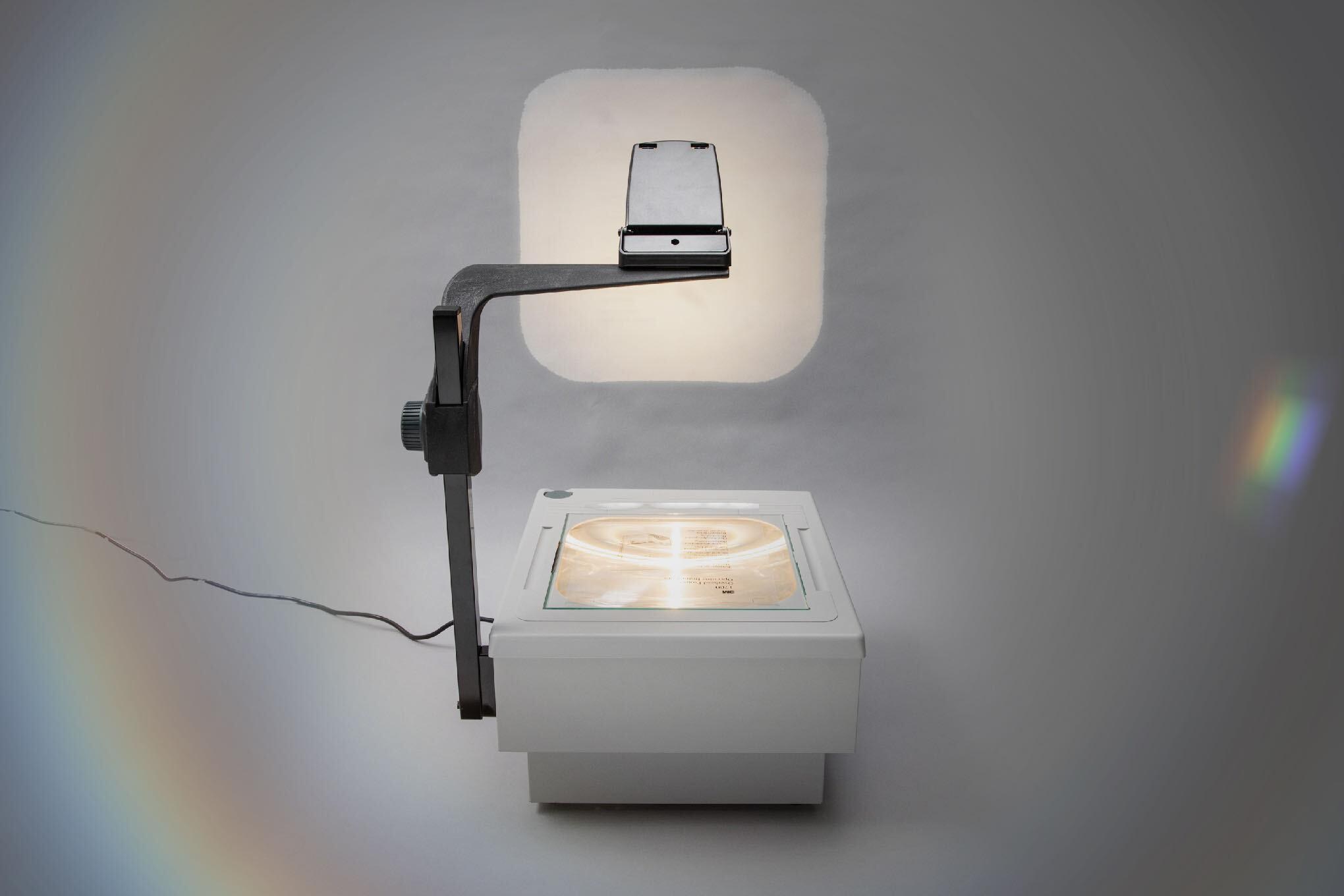 The history of overhead projectors in classrooms