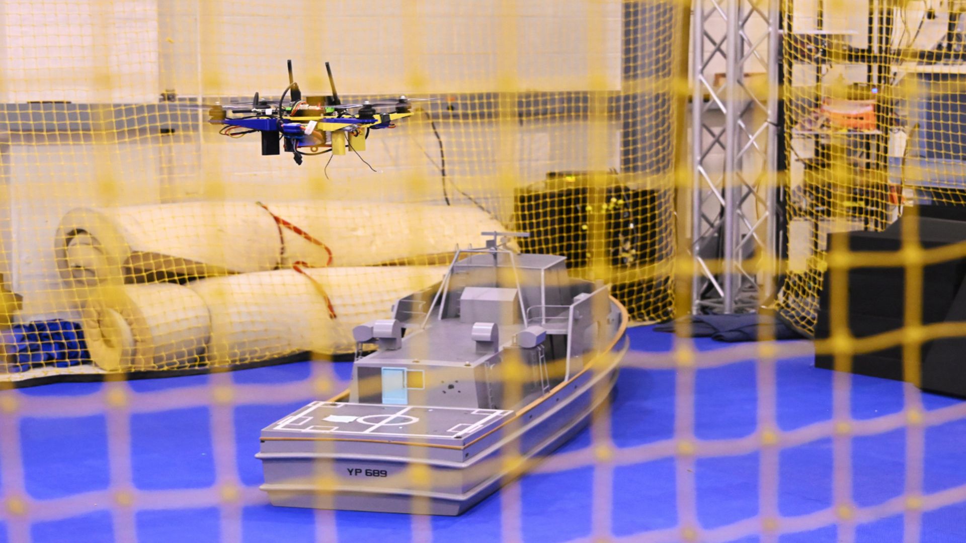 US Navy tests drones landing on moving ships without GPS