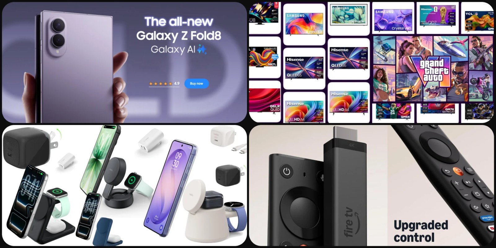 Descuentos en Galaxy Z Fold 8 y más ofertas de tecnología