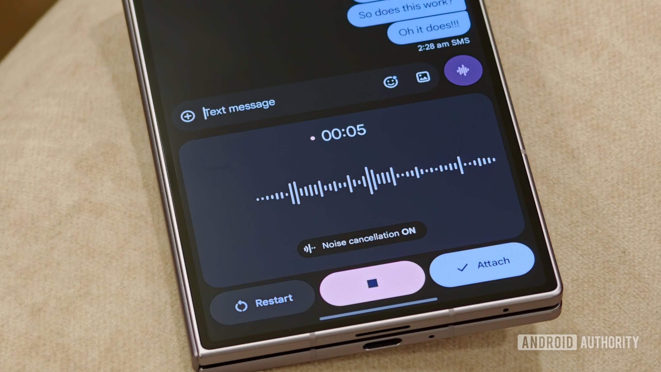 Google Messages to simplify voice note sending