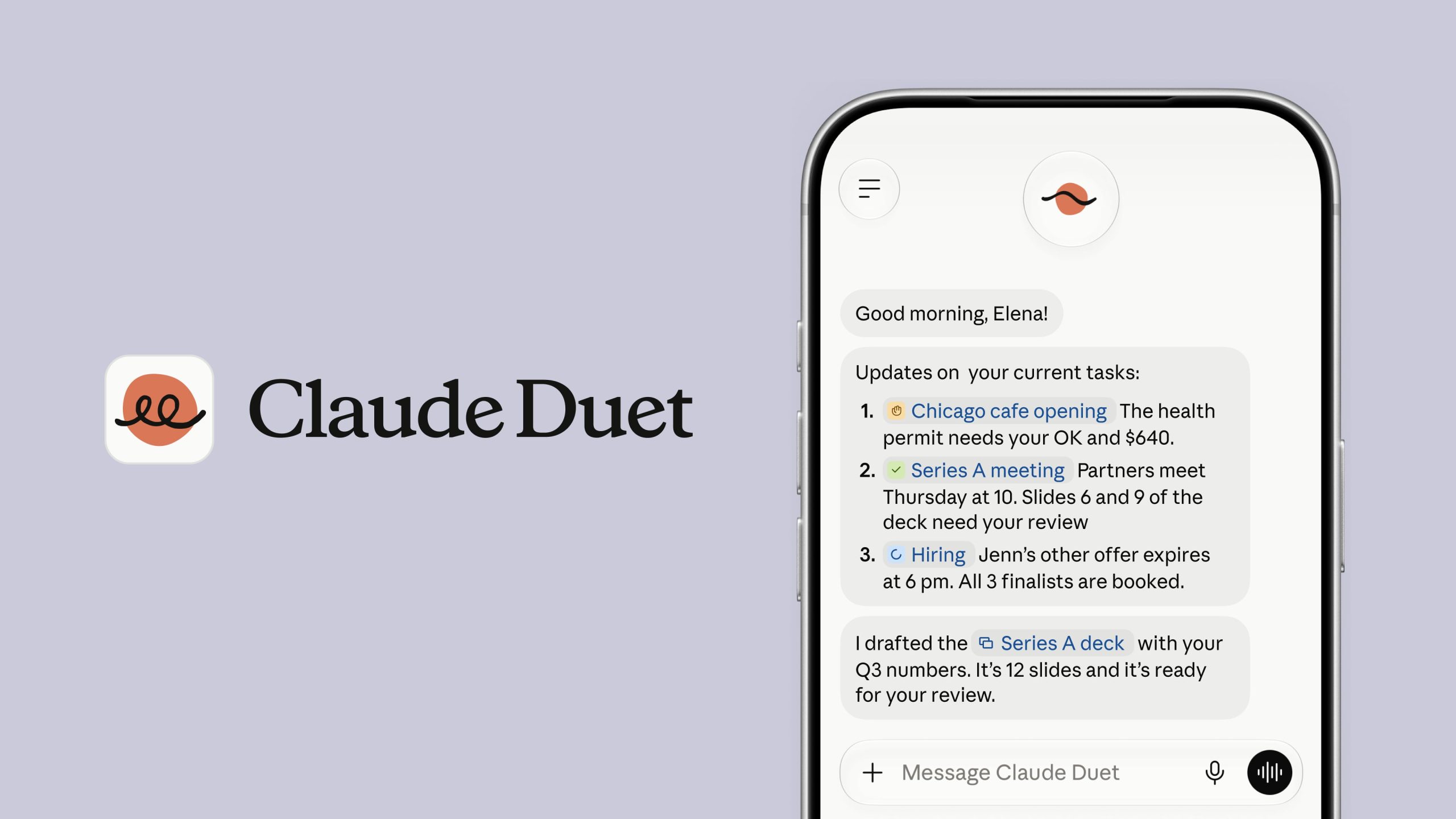 Anthropic lanza Claude Duet, un agente de IA proactivo