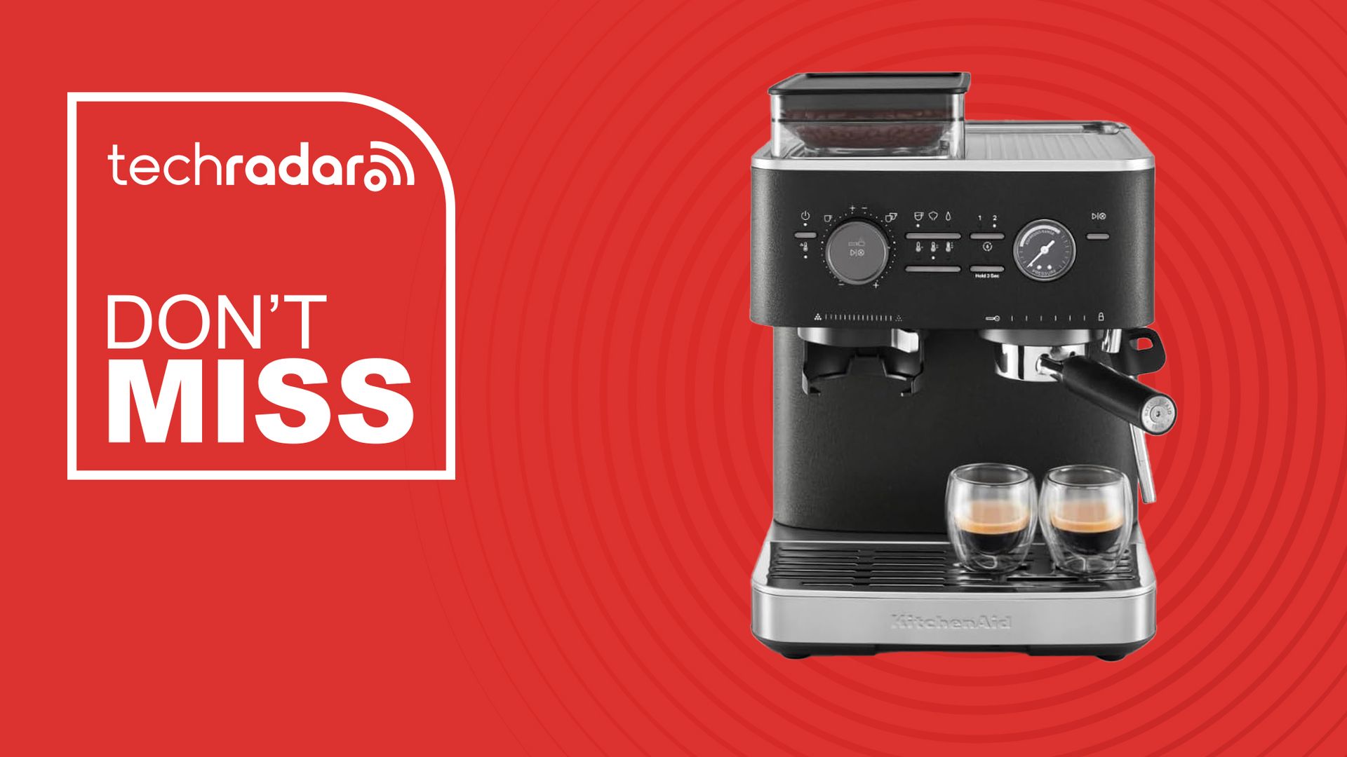 43% off on KitchenAid espresso machine now available