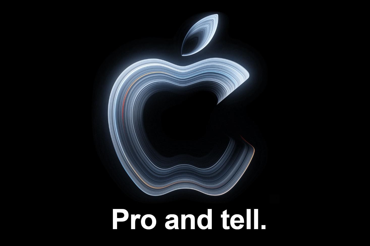 Apple anuncia evento de MacBook Pro para el 28 de octubre