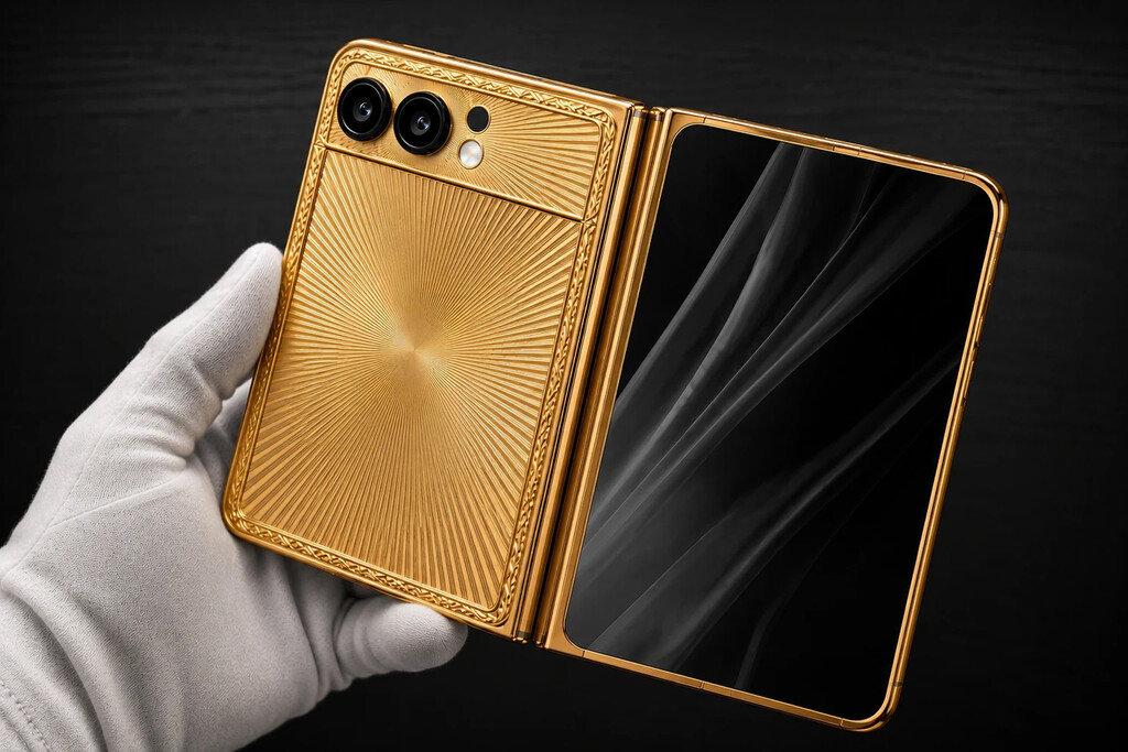 iPhone Duo: Luxury editions in gold and crocodile skin