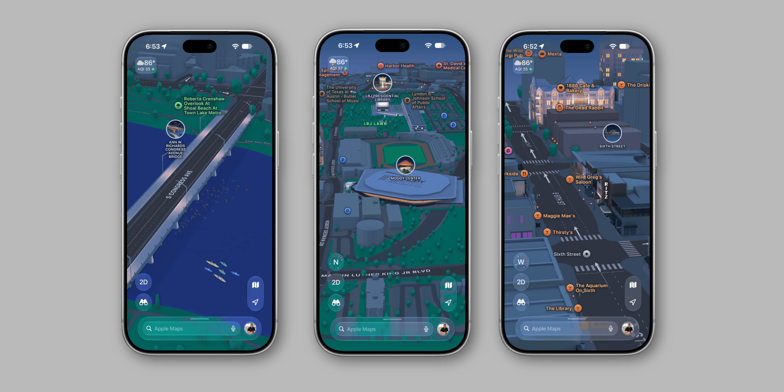 Apple Maps presenta su experiencia detallada en Austin