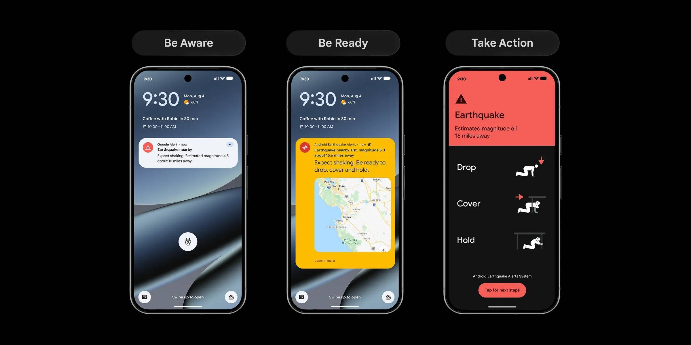 Google updates Android earthquake alerts with expanded coverage