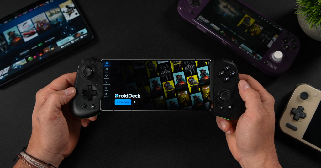 DroidDeck: convierte tu móvil Android en una consola de juegos