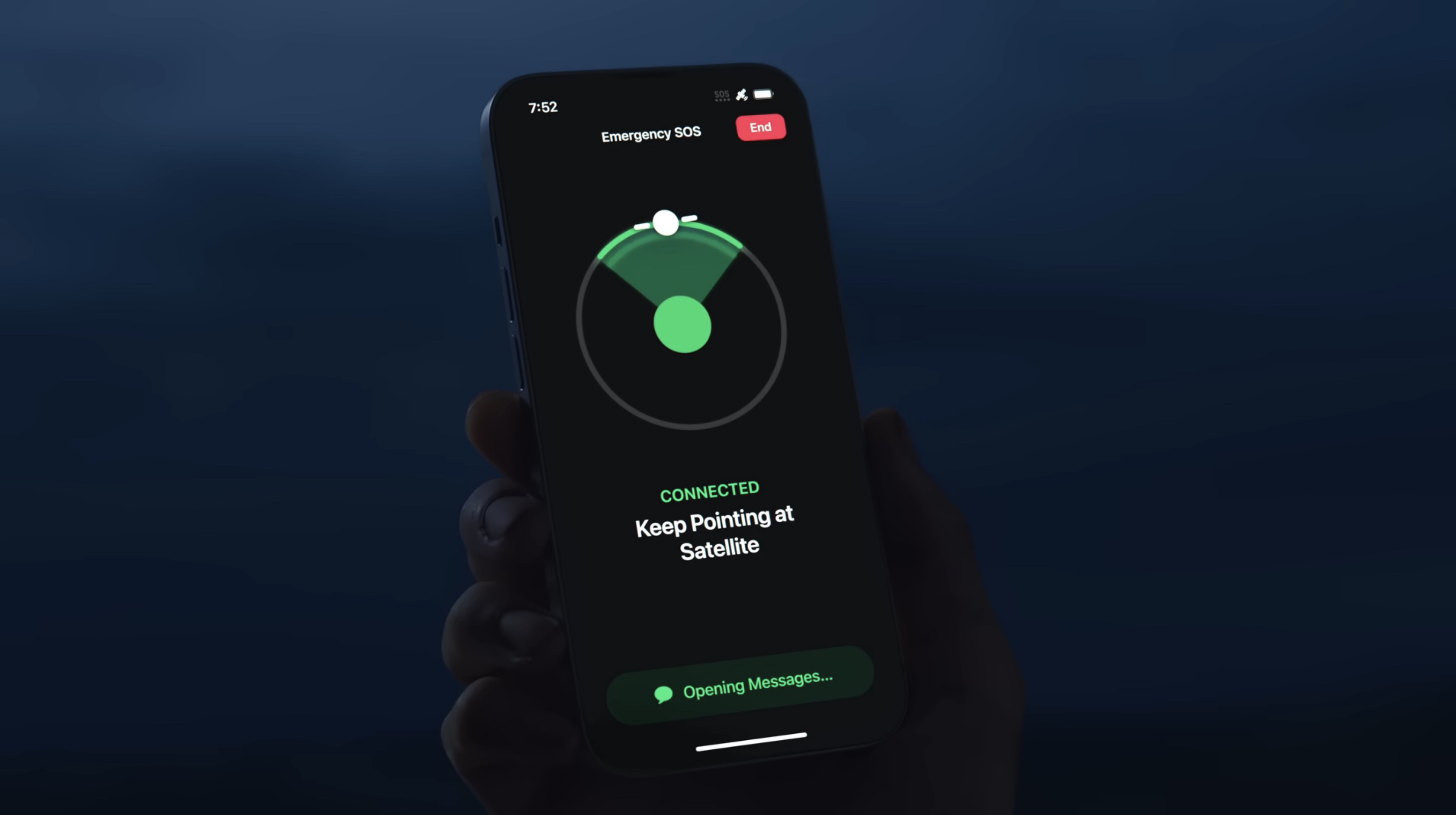Apple activa SOS de emergencia por satélite en Noruega