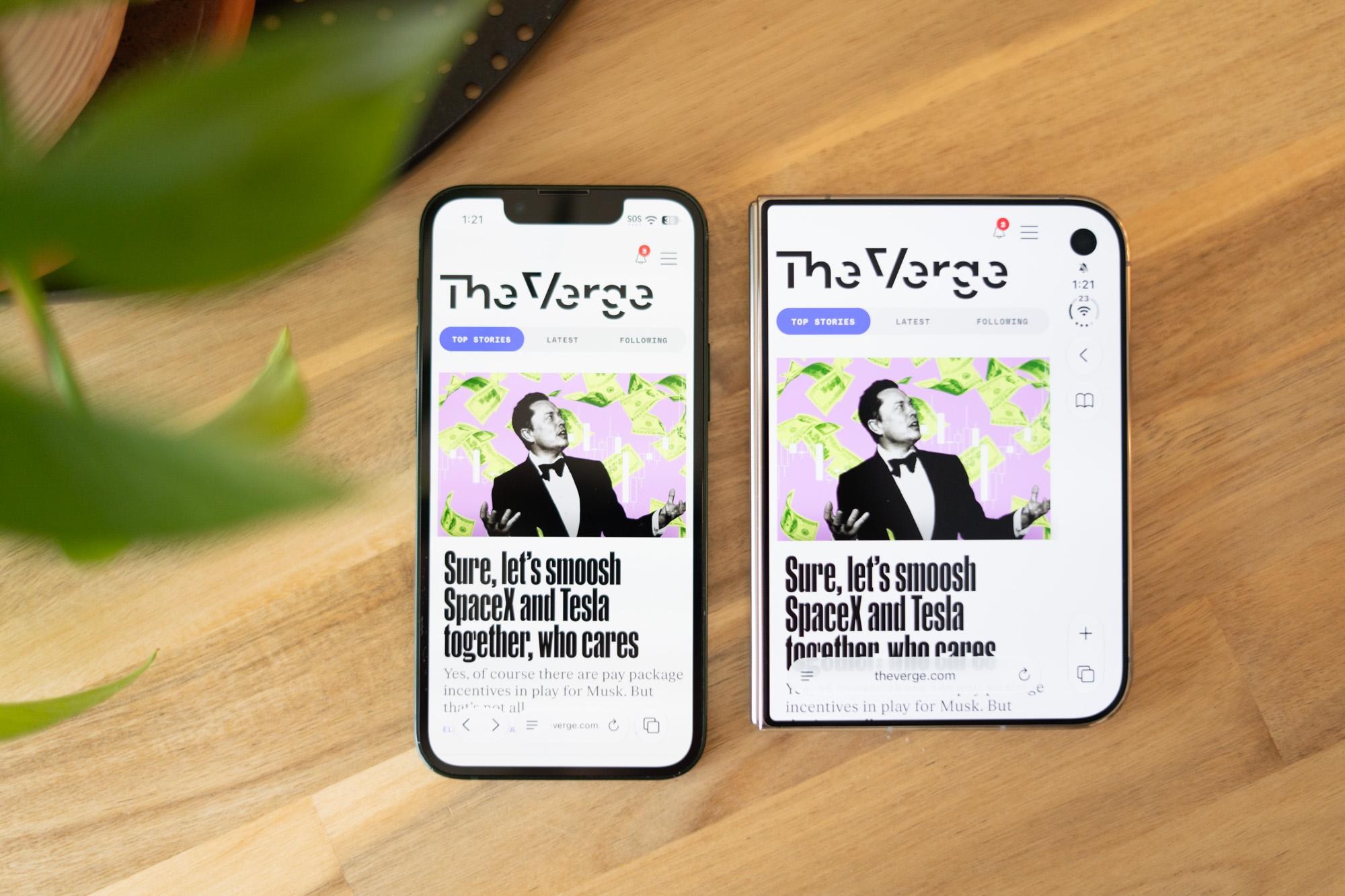 El iPhone Duo no es un teléfono pequeño