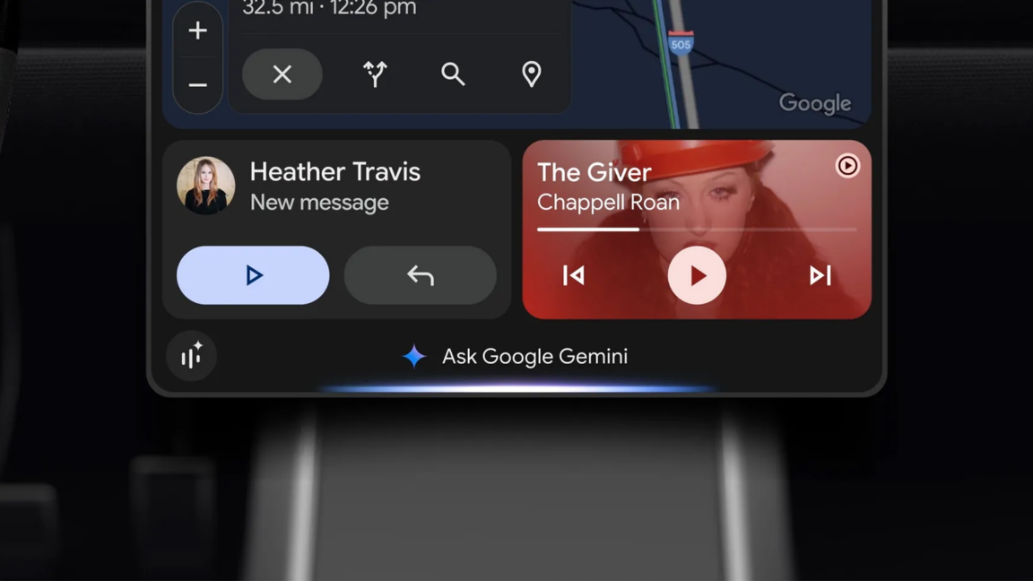 La Inteligencia Personal de Gemini llega a los coches