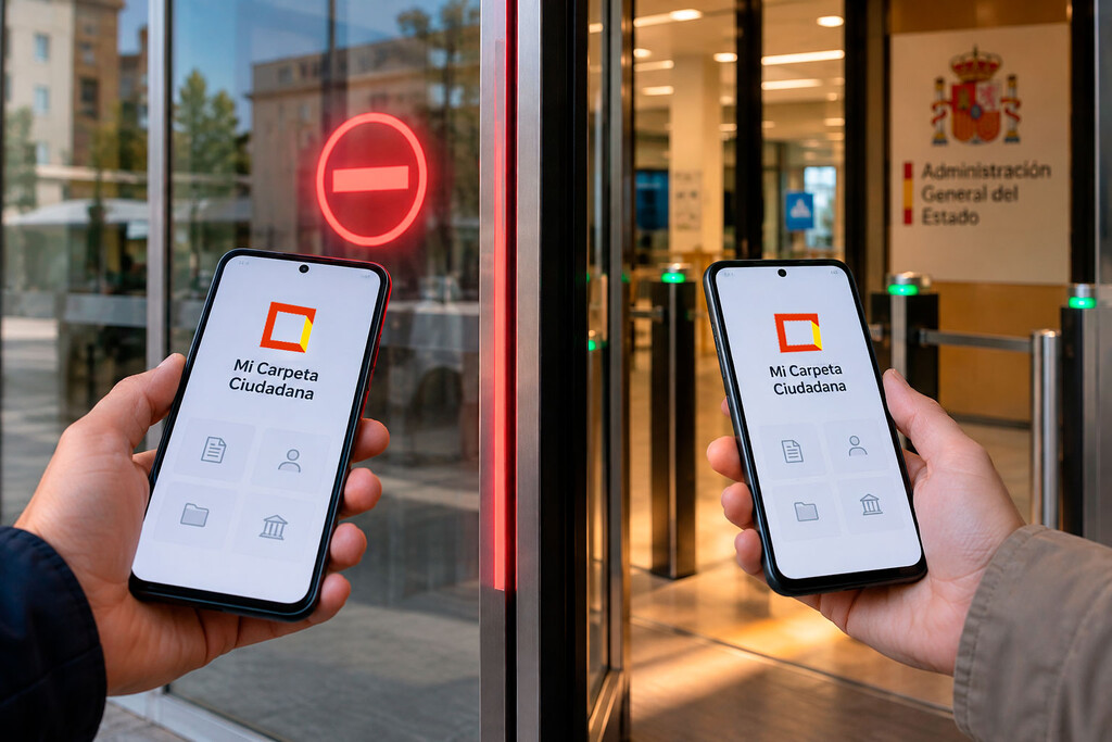 Mi Carpeta Ciudadana excludes old phones in latest update