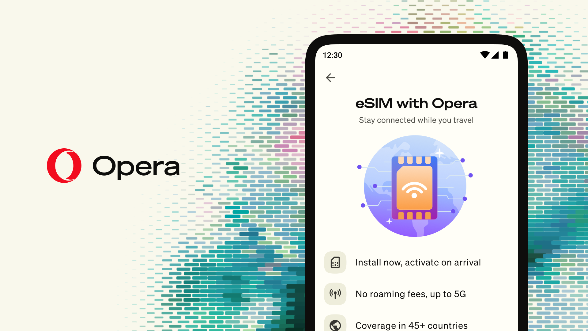 Opera integrates eSIM in mobile browser for travelers