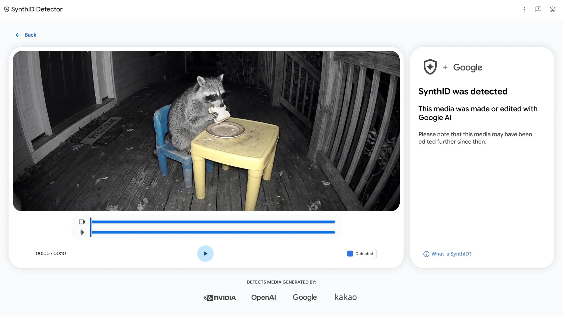 Google's SynthID AI Detector Now Available to Everyone
