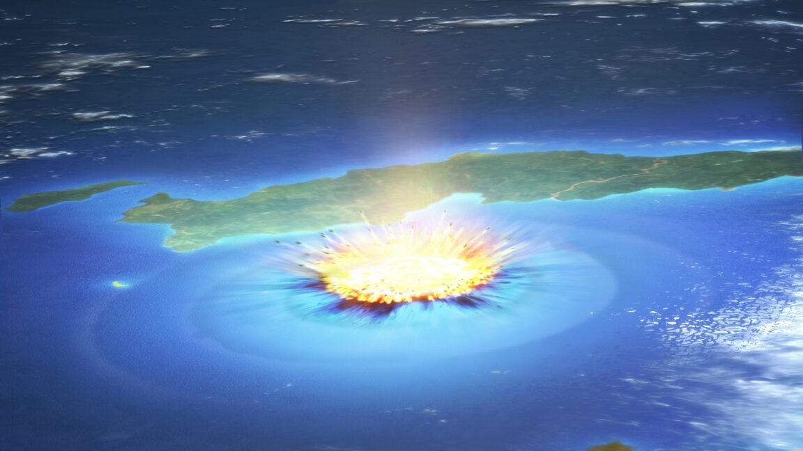 Dinosaur-killing impact crater may have harbored life