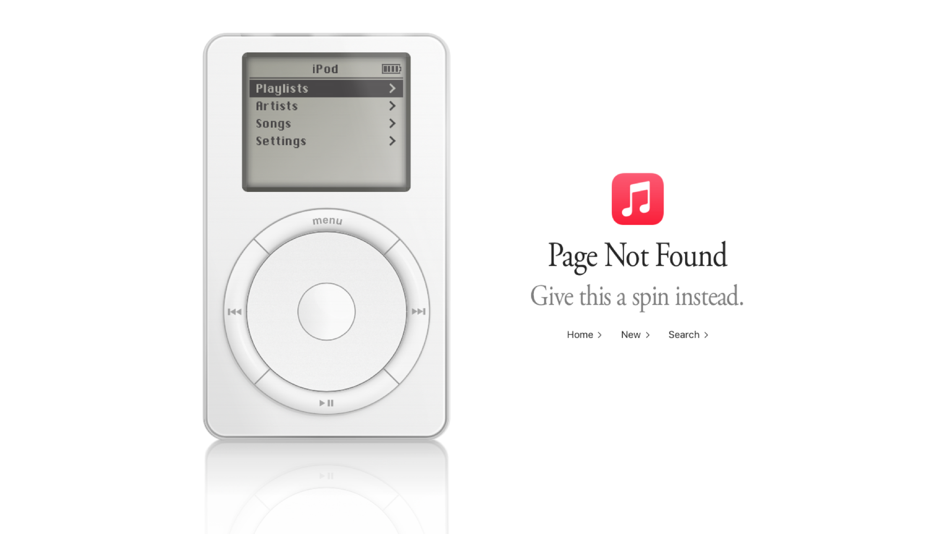 Apple Music esconde un iPod funcional en su sitio web