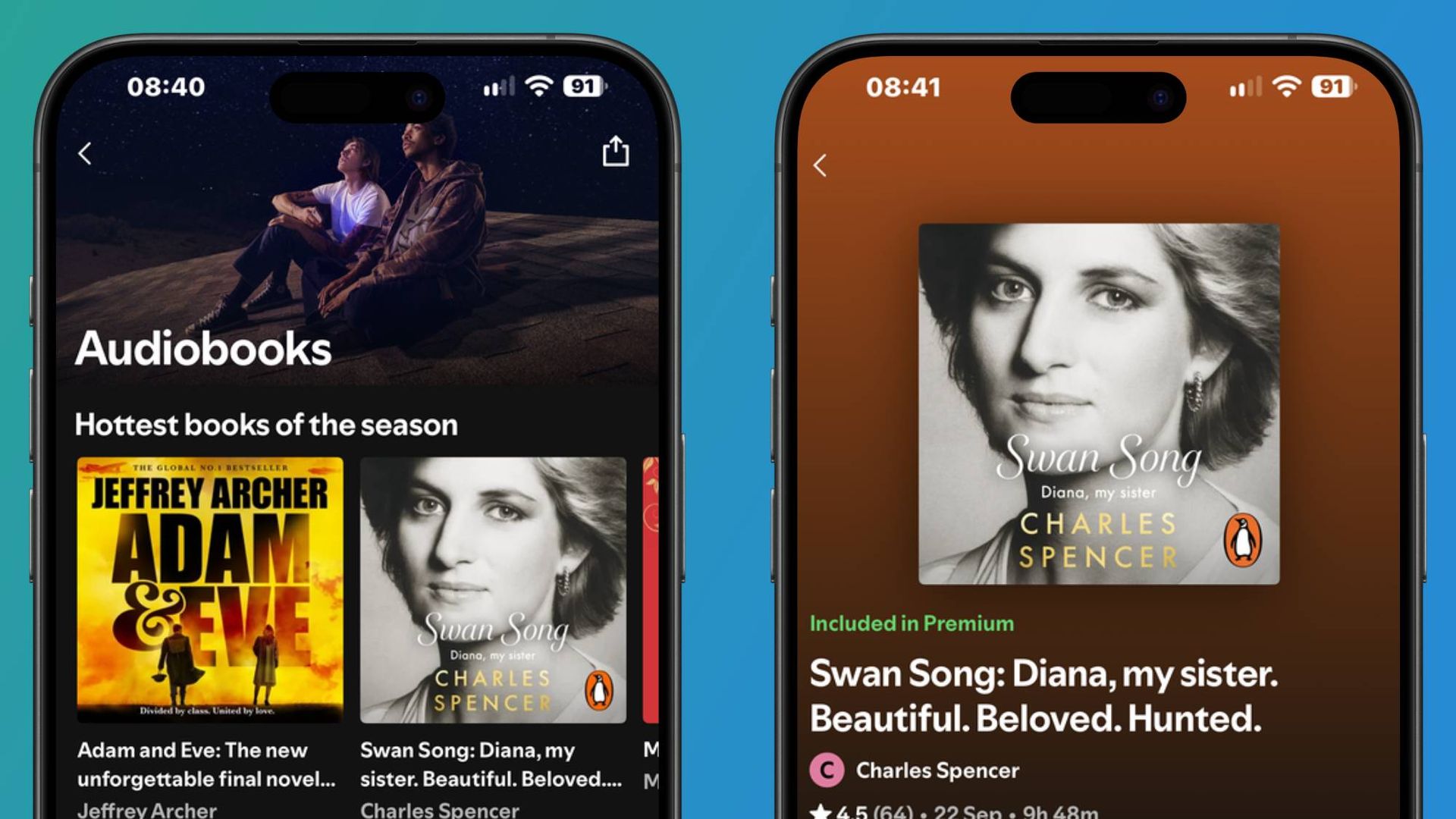 Spotify expands audiobooks to 180 markets