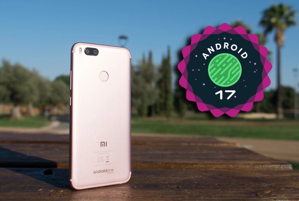 Xiaomi Mi A1 ejecuta Android 17 tras nueve años