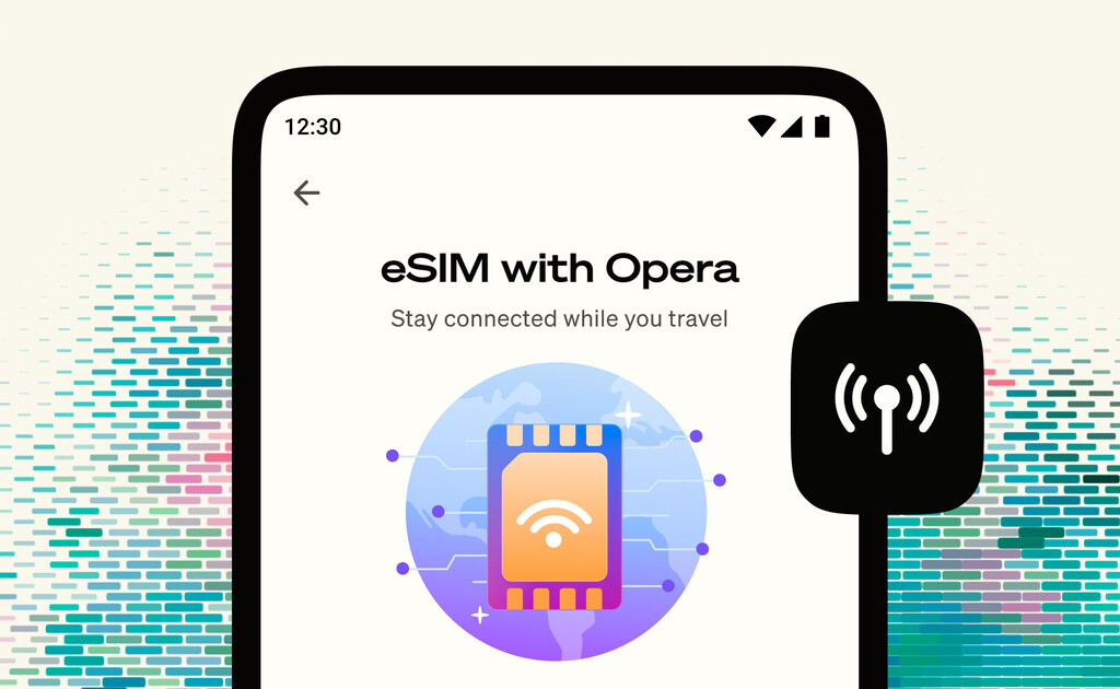 Opera offers 3 GB free eSIM for travelers